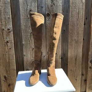 Brown suede over the knee Vince Camino boots in size 7.5